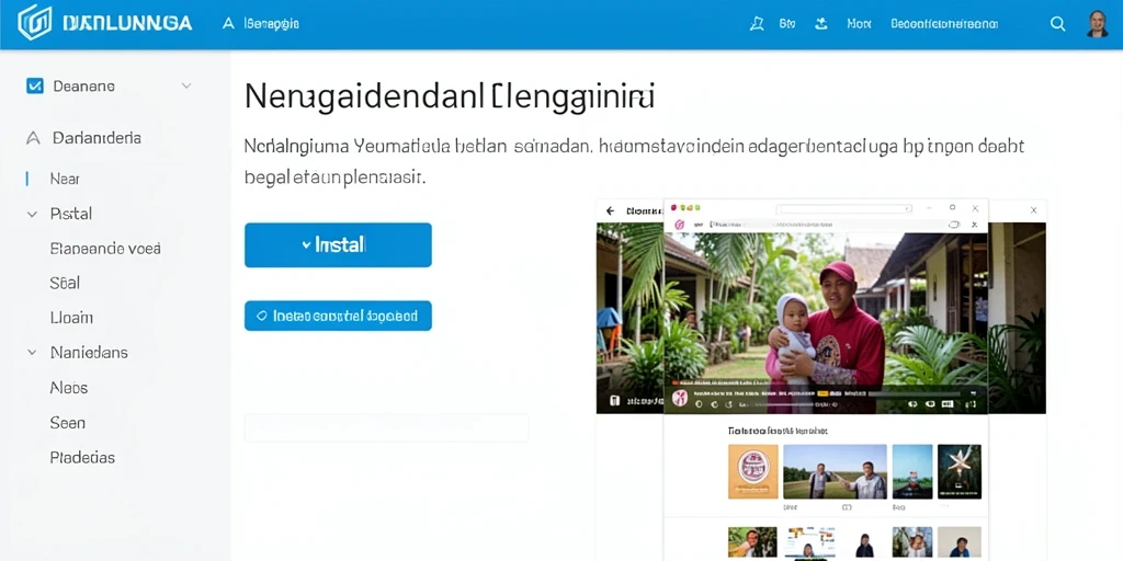 Pengguna dapat melihat statistik permainan dengan mudah.
