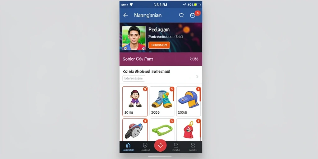 Tangkapan layar ketiga memperlihatkan tantangan multiplayer yang seru.