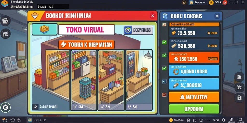 Mode permainan yang seru dan penuh tantangan.